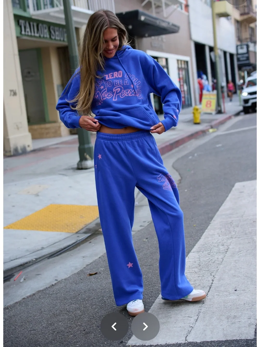 New nwt the natfair group it Costs $0 to be a nice person sweatpant